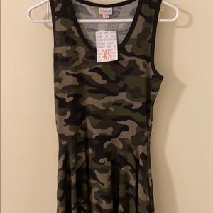 LuLaroe Nicki camouflage XS dress 👗